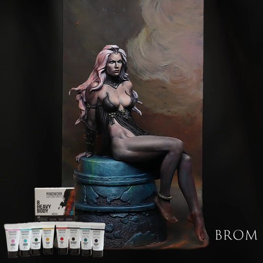 Mindwork Heavy Body Acrylics - Brom Signature Palette